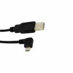 Cavo USB 2.0 spina A/spina micro B 90 gradi, lunghezza 1.5metri