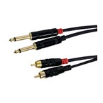 Cavo audio 2 spine 6.3mm MONO/2spine