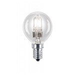 Lampadina alogena sfera E14 20Watt