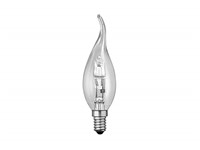 Lampadina alogena colpo di vento E14