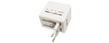 Adattatore universale con 2 prese