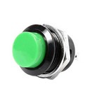 Mini pulsante stagno normalmente aperto, 2A 36V, colore verde