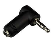 Spina volante 3 poli a saldare 3.5mm angolare