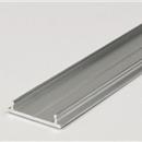 Profilo in alluminio 2 metri piatto colore grigio