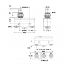 Deviatore rinforzato a pulsante 3 terminali, 15A 125/250V