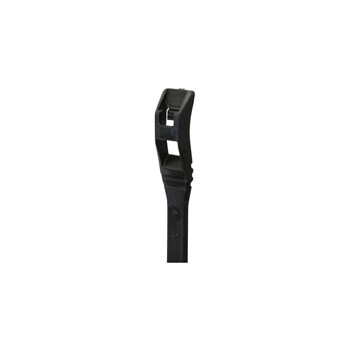 Fascetta di cablaggio in nylon nera