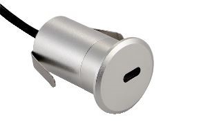 Faretto incasso a pavimento per esterni, 230V 1Watt