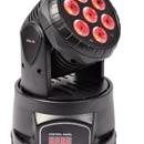 Testa rotante 7 LED RGBW 4 in 1