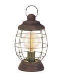 Lampada da tavolo a lanterna
