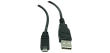 Cavo USB2.0 spinaA/spina microB 0.5m