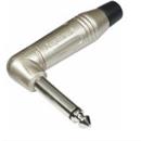 Connettore maschio Jack 6.35 mono a squadra