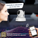 Telecamera IP wi-fi motorizzata