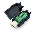 Connettore HDMI 19P pin morsetto