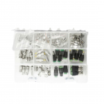 Valigetta connettori/adattatori BNC e alimentazione