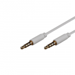 Cavo audio spina jack 3.5mm/spina jack 3.5mm, 4 poli