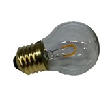 Lampadina Led filament E27 1W 3000K 45X70mm