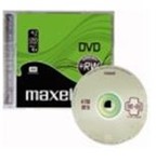 Confezione 5 DVD+RW riscrivibile 4.7 GB, Maxell
