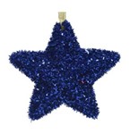 Stella glitter royal blue 4X11X12cm da appendere