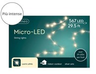 Catena 567 microled 9 metri bianco