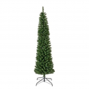 Albero di natale slim verde, 150cm 323 rami, diametro 45cm