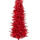 Albero di natale rosso 180cm