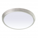 Lampada Soffitto 11W 2700K 860Lm IP44 Nickel