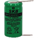 Batteria ricaricabile con lamelle SKB MH3300SC
