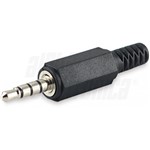 Spina jack 3.5mm 4 poli con