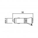 Spinotto alimentazione x accendino auto