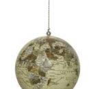 Pallina con mappamondo 2 colori assortiti diametro 10cm