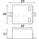 Alimentatore per Led 6W -12Vdc