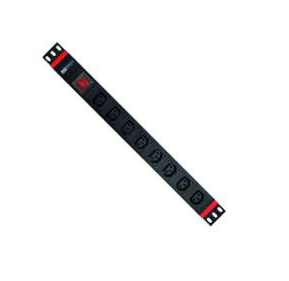 Multipresa da Rack 8Posti VDE IEC