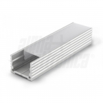 Profilo alluminio e cover opaco 2m