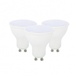 Kit 3 faretti Led GU10 7W 3000K