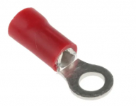 Terminali ad occhiello 3.7mm rossi