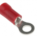 Terminali ad occhiello 3.7mm rossi