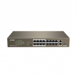 Switch ethernet 10/100 POE 16 porte