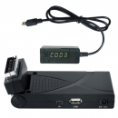 Decoder DVB-T2 mini Scart HEVC HD US