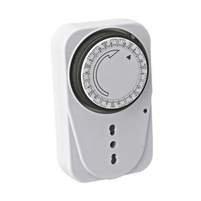 Timer meccanico 24 ore c/switch