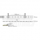 Striscia Led RGB 24Vdc 12W/m