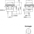 Pulsante N.A 2 poli