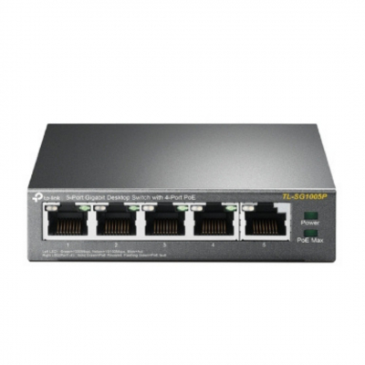 Switch Gigabit 5Porte 4Poe
