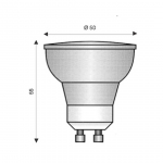 Lampadina GU10 50W 230V MR16P