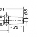 Spina microfonica XLR 3Poli