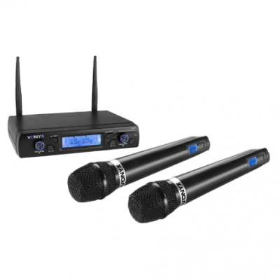 Kit 2 radiomicrofoni UHF 16 canali