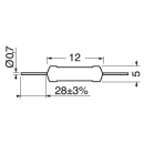 Resistenze 2W 8,2 ohm 5%