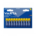 Batterie Alkaline tipo "AA" VARTA LR06, blister 10 pezzi