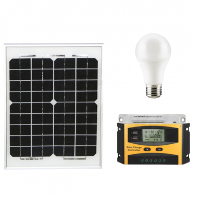 Kit fotovoltaico 15W-12V con