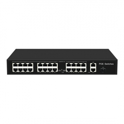 Switch Poe 24P10/100M+2G+1SFP