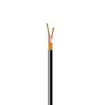 Cavo microfonico 2x0.25mm nero